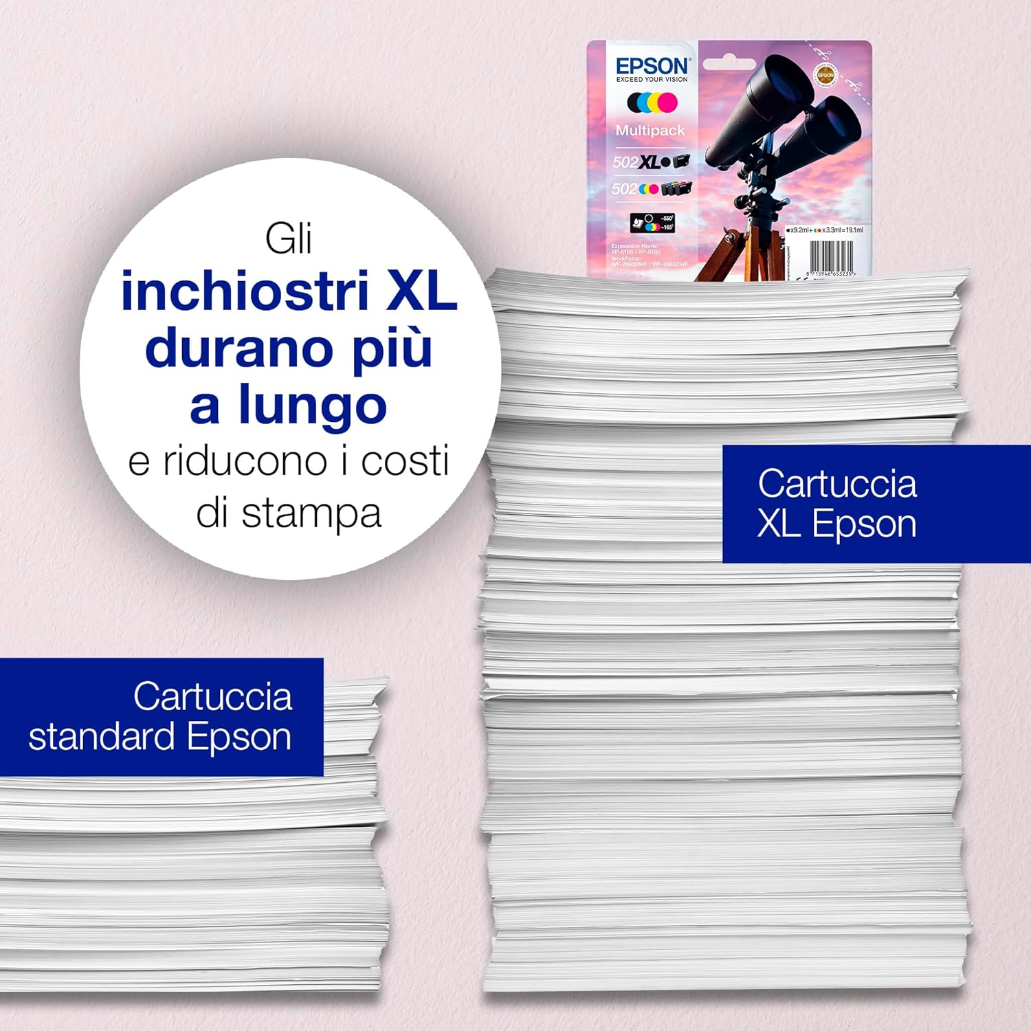 Pack Tinteiros Epson 502XL XL 4 Cores Original - Imagem 4