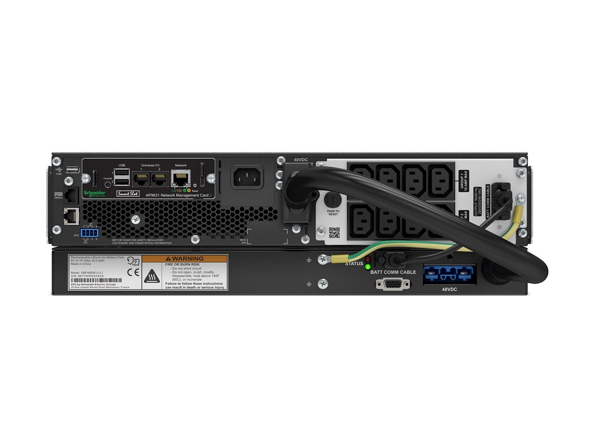 UPS APC SmartUPS OnLine LiIon 1500VA Para Rack Preto - Imagem 5
