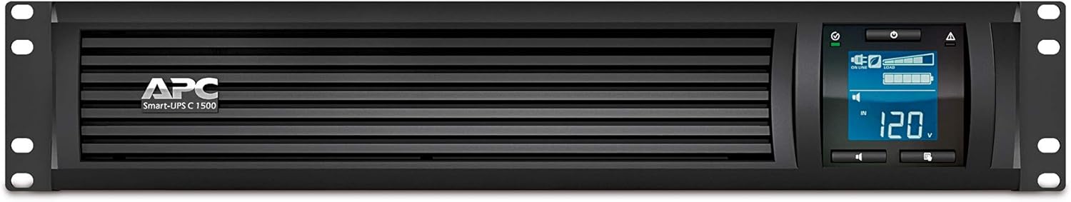 UPS APC Smart-UPS C 1500VA Rack 2U Preto - Imagem 6
