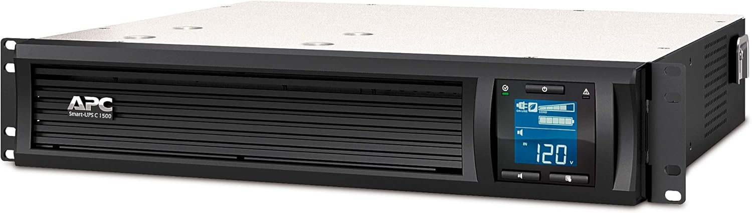 UPS APC Smart-UPS C 1500VA Rack 2U Preto