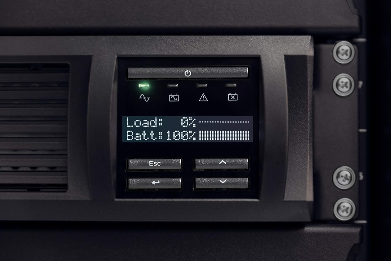 APC Smart-UPS 1000VA LCD RM - UPS (montável em bastidor) - AC 220/230/240 V - 700 Watt - 1000 VA - Ethernet 10/100, RS-232, USB - conectores de saída: 4 - 2U - preto - com APC SmartConnect - para P/N: AR4018SPX432, AR4024SP, AR4024SPX429, AR4024SPX431, AR4024SPX432, NBWL0356A - Imagem 8
