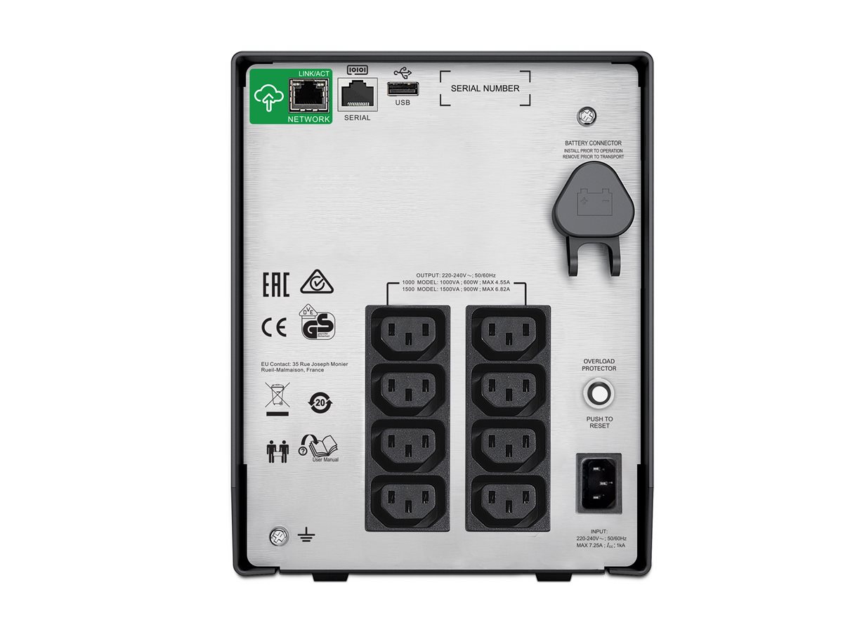 UPS APC Smart-UPS SMC1000IC 1000 VA Preto - Imagem 4