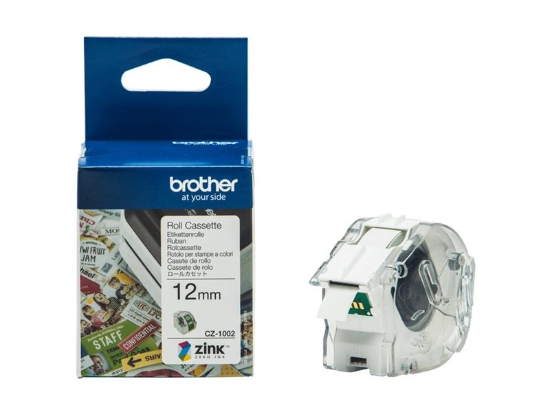 Rolo Etiquetas Contínuas Brother CZ-1002 1,2 cm x 5 m - Imagem 13