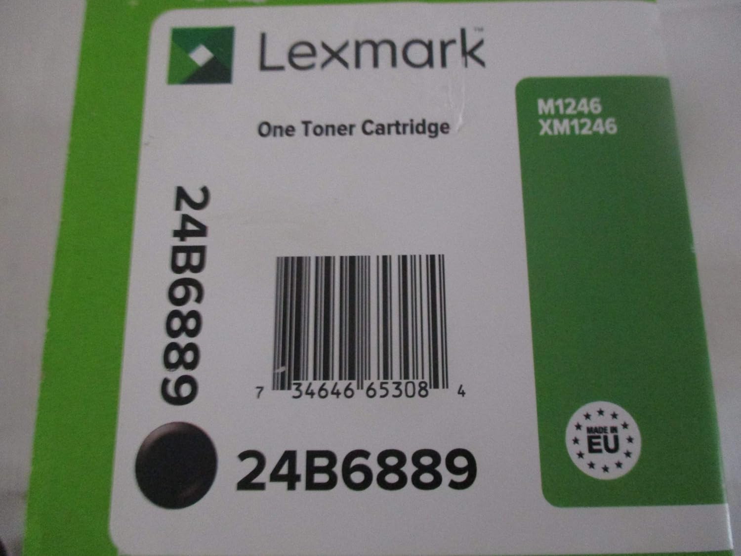 Cartucho Toner Lexmark Original Preto - Imagem 2