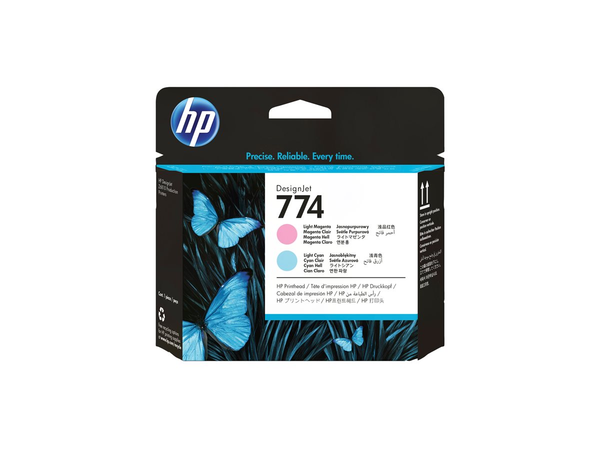 Cabeçote Impressão HP 774 Light Magenta Cyan - Imagem 1