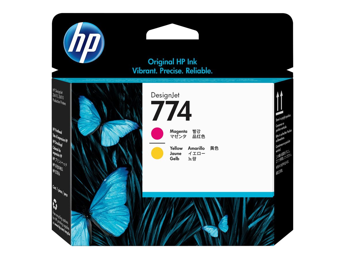 Cabeça de Impressão HP 774 Amarelo Magenta - Imagem 1