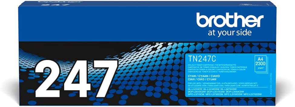 Cartucho de Toner Brother TN247C Azul Cyan Original