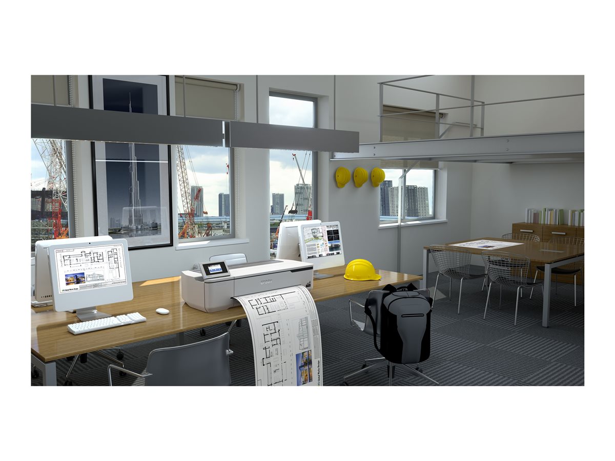 Plotter Epson SC-T3100N 24" A1 Rolo Jacto Tinta WiFi - Imagem 9