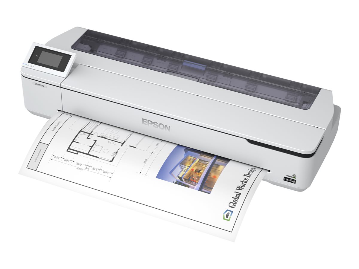 Impressora Grande Formato Epson SC-T5100N 36 Jacto Tinta Wi-Fi - Imagem 3