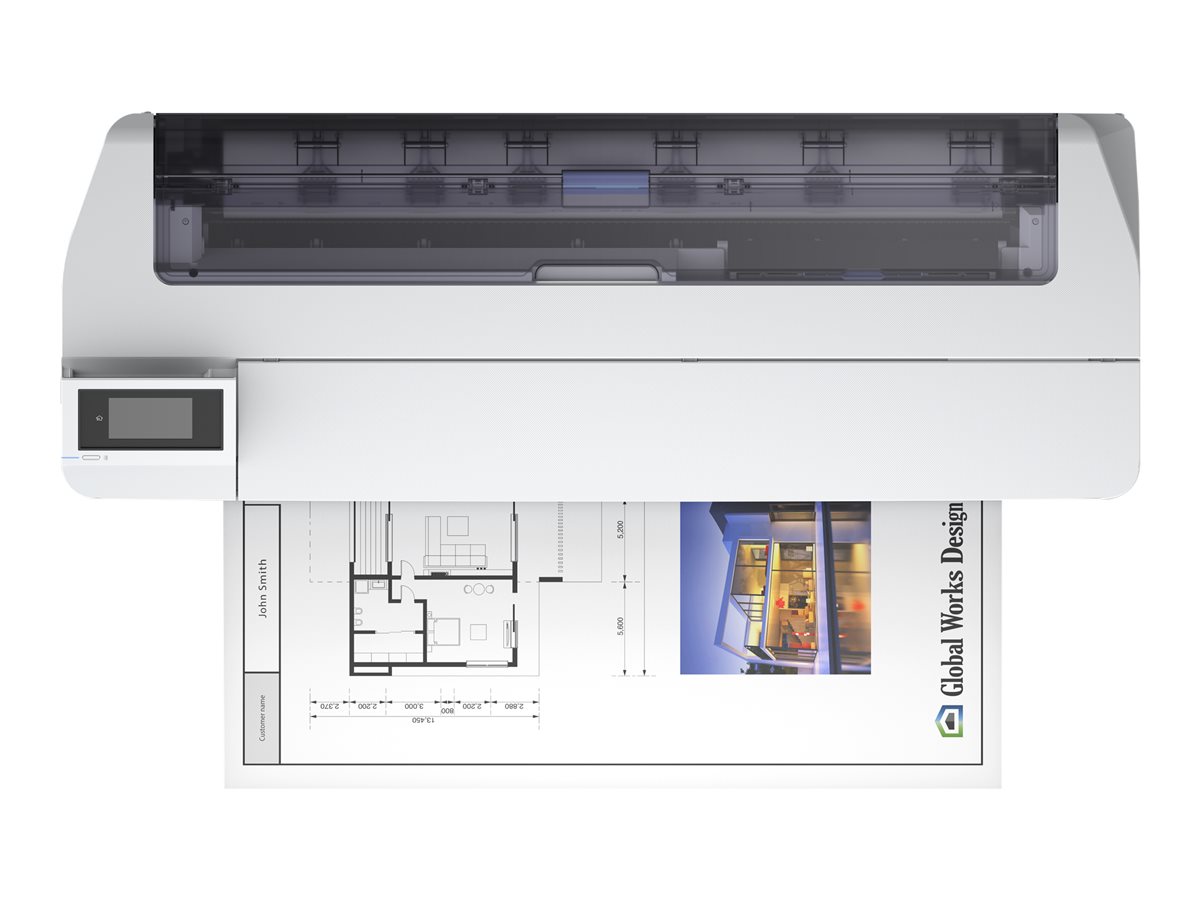 Impressora Grande Formato Epson SC-T5100N 36 Jacto Tinta Wi-Fi - Imagem 2