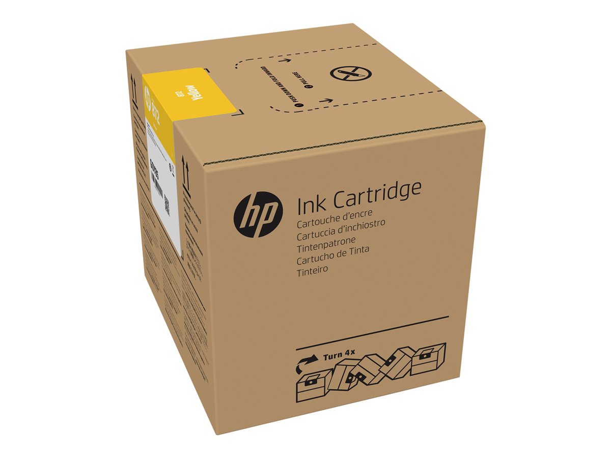 Tinteiro HP 872 3 L Amarelo Original - Imagem 1