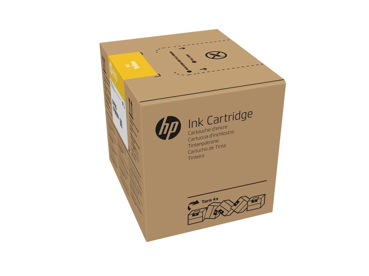 Tinteiro HP 872 3 L Amarelo Original - Imagem 2