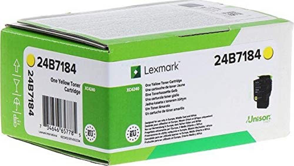 Cartucho de Toner Lexmark Original Amarelo