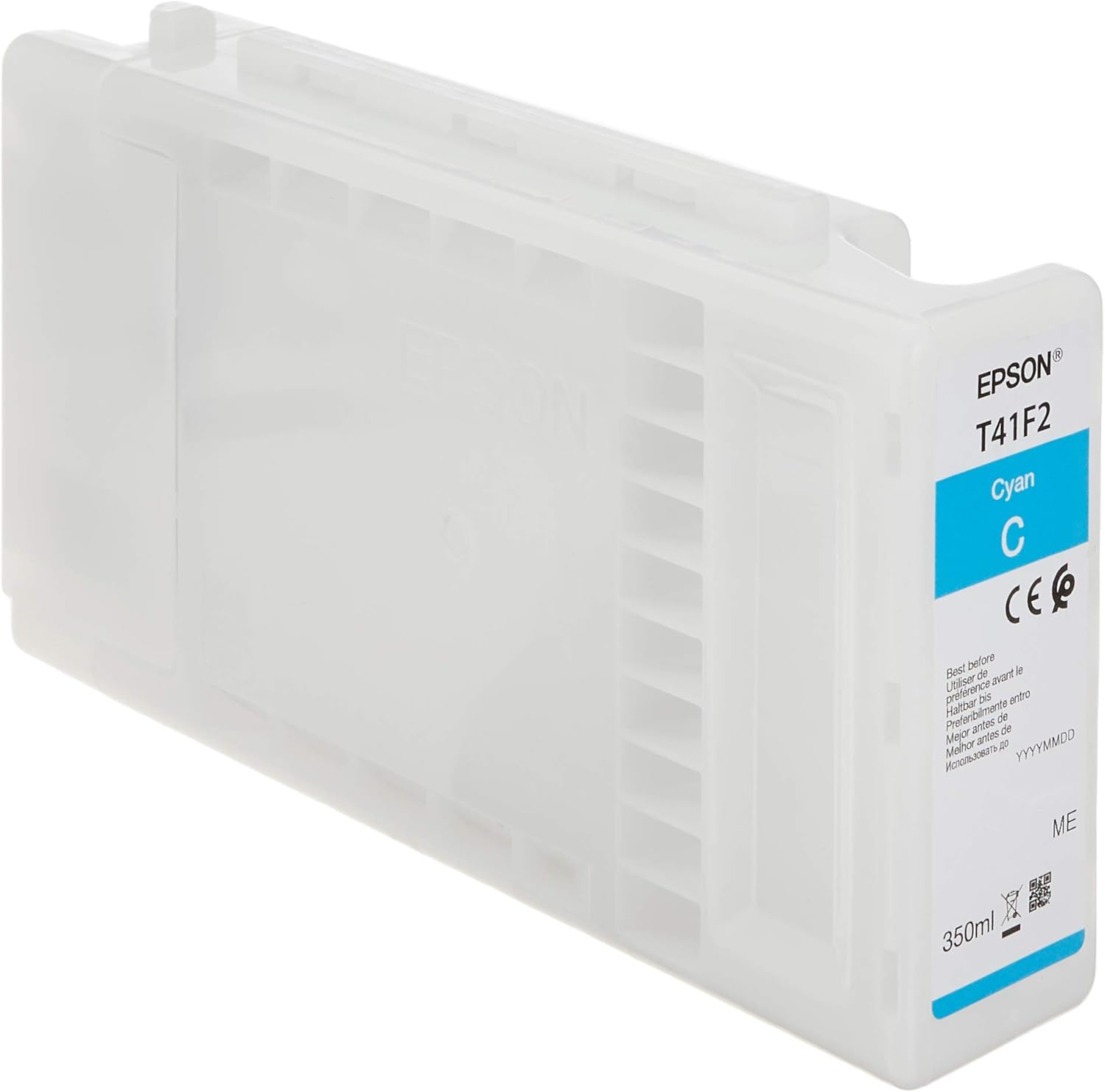 Tinteiro Epson T41F240 350 ml Azul Cyan Original - Imagem 2