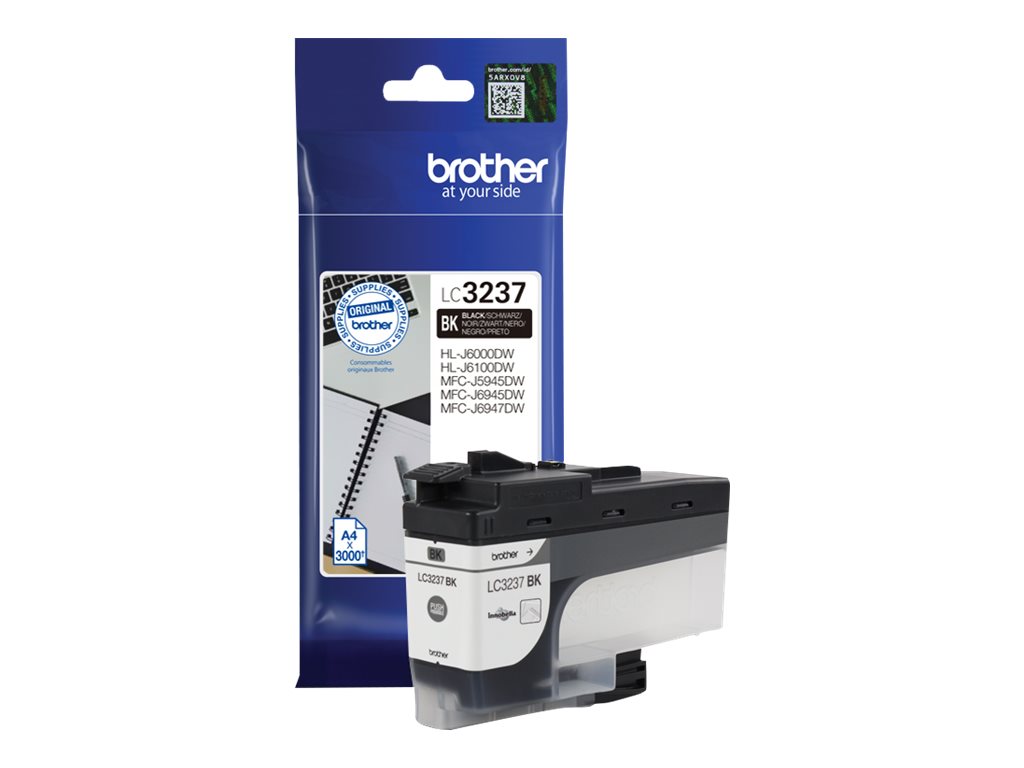 Tinteiro Brother LC3237BK Preto Original - Imagem 4