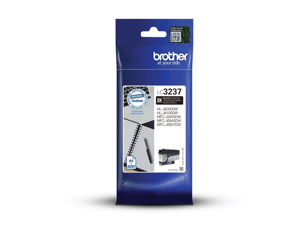 Tinteiro Brother LC3237BK Preto Original