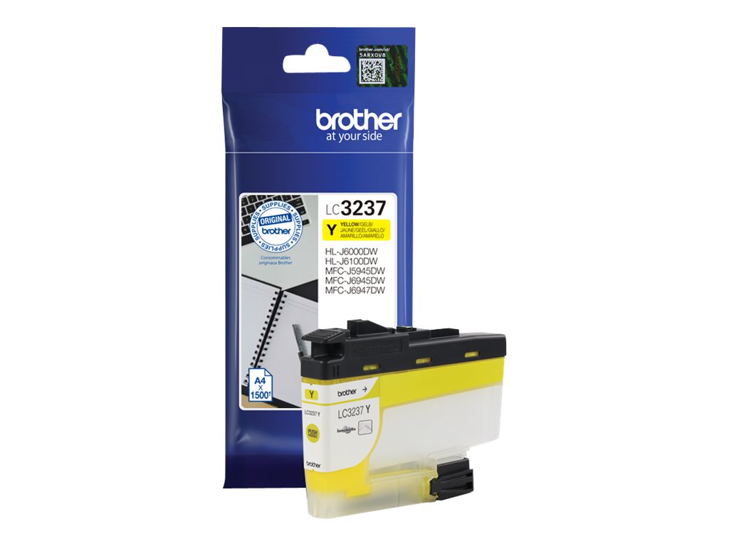 Tinteiro Brother LC3237Y Amarelo Original - Imagem 3