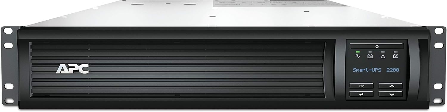 APC Smart-UPS SMT 2200VA LCD RM with SmartConnect - UPS (montável em bastidor) - AC 230 V - 1980 Watt - 2200 VA - RS-232, USB - conectores de saída: 9 - 2U - para P/N: AR3003, AR3003SP, AR3006, AR3006SP, AR3103, AR3103SP, AR3106, AR3106SP, AR9300SP