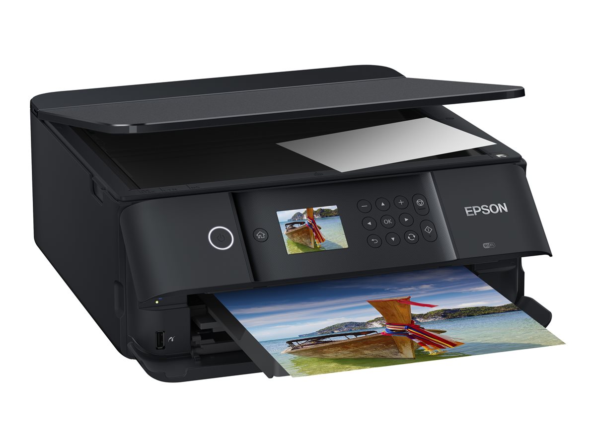 Impressora Multifunções Epson XP-6100 Jacto Tinta A4 Wi-Fi Preto - Imagem 7
