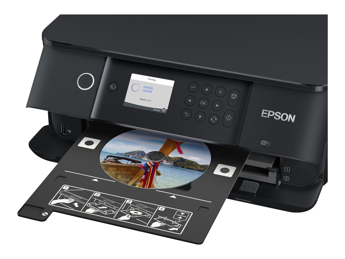 Impressora Multifunções Epson XP-6100 Jacto Tinta A4 Wi-Fi Preto - Imagem 3