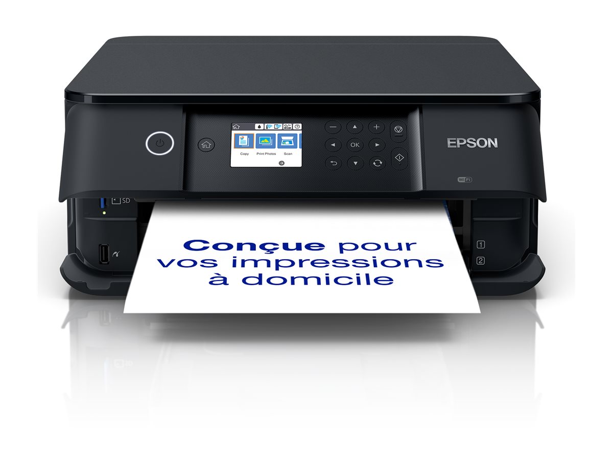 Impressora Multifunções Epson XP-6100 Jacto Tinta A4 Wi-Fi Preto - Imagem 12