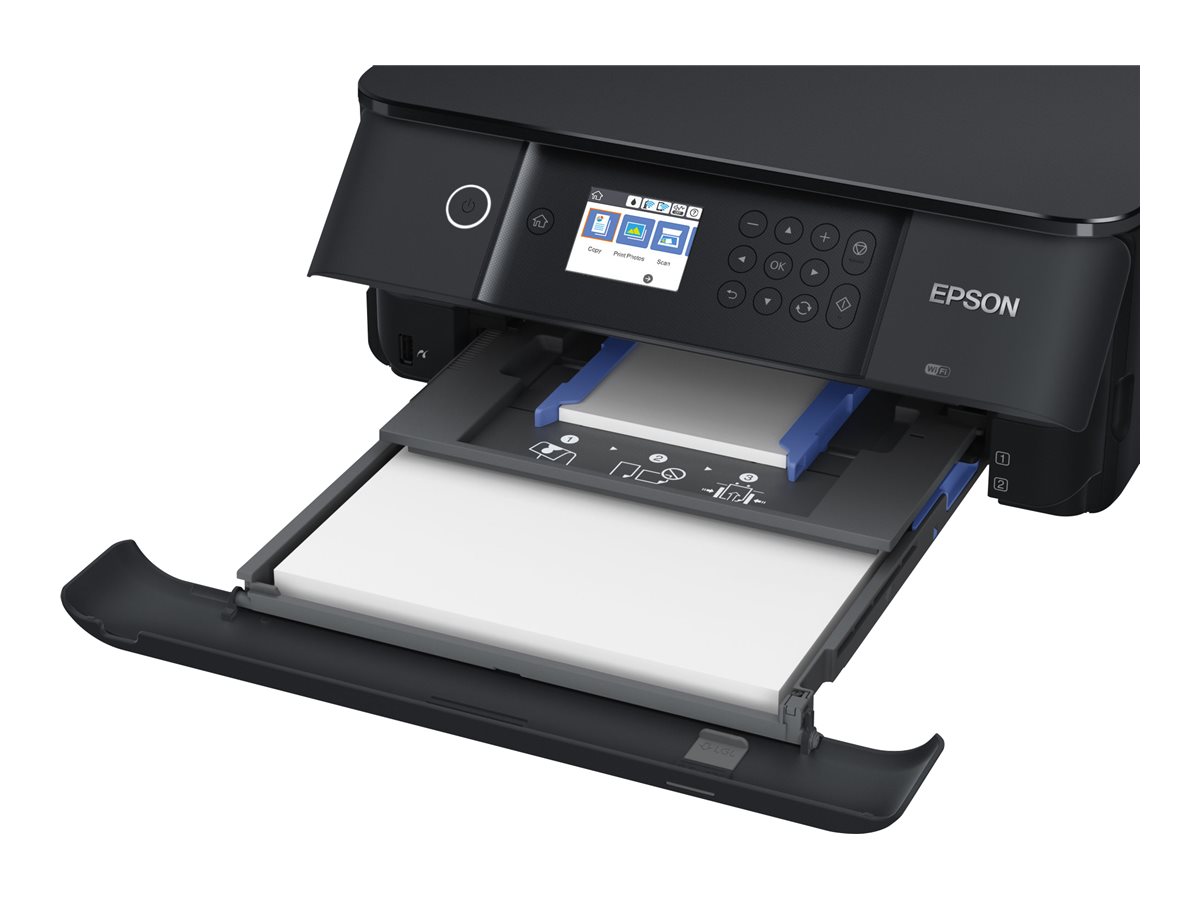 Impressora Multifunções Epson XP-6100 Jacto Tinta A4 Wi-Fi Preto - Imagem 11