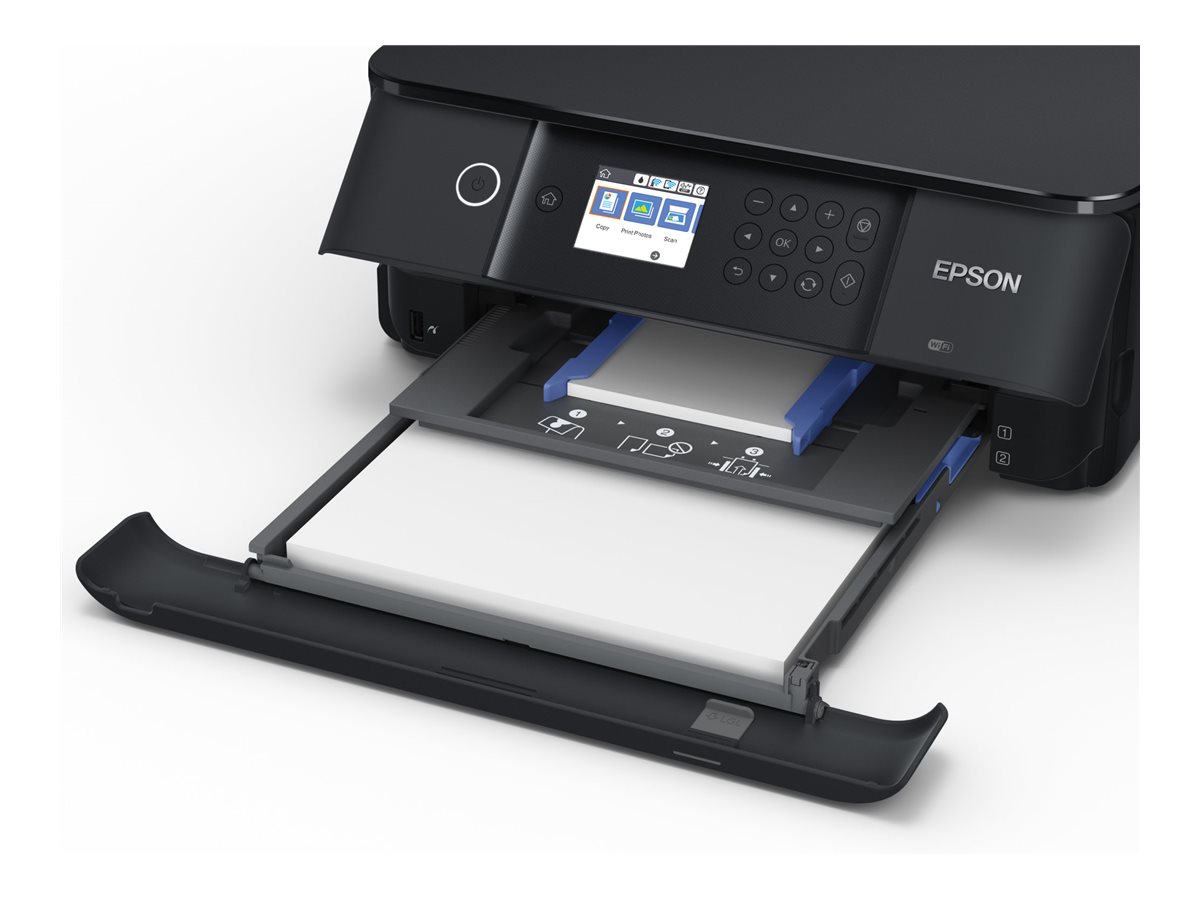 Impressora Multifunções Epson XP-6100 Jacto Tinta A4 Wi-Fi Preto - Imagem 2