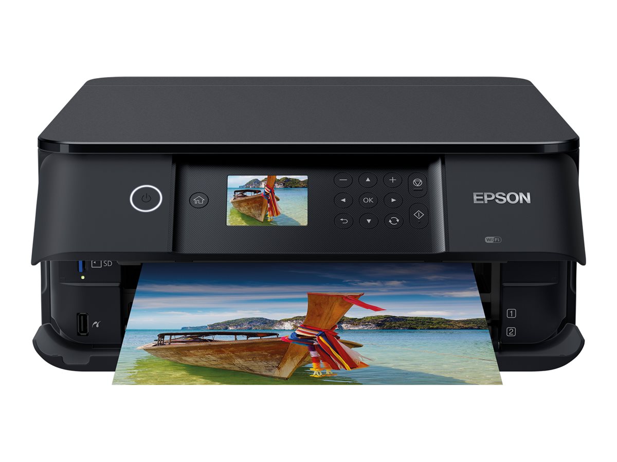 Impressora Multifunções Epson XP-6100 Jacto Tinta A4 Wi-Fi Preto - Imagem 8