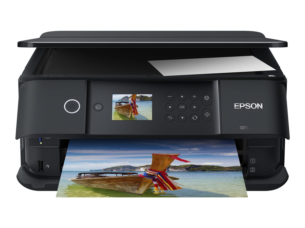 Impressora Multifunções Epson XP-6100 Jacto Tinta A4 Wi-Fi Preto - Imagem 6