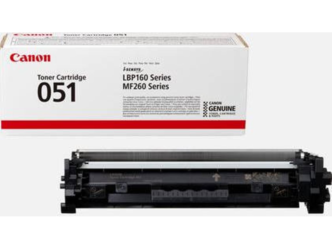 Cartucho de Toner Canon 051 Original Preto - Imagem 1