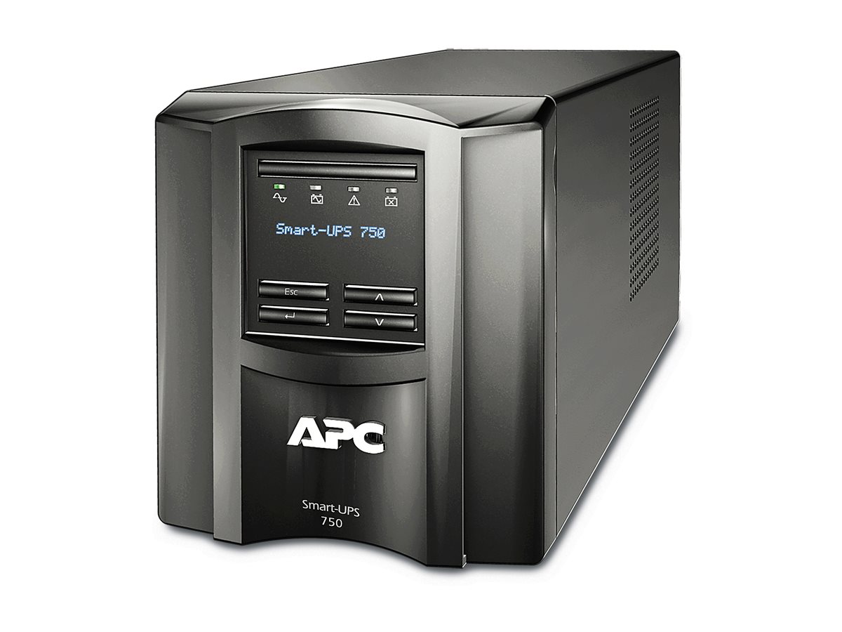 UPS APC Smart-UPS SMT750IC 750VA SmartConnect Preto