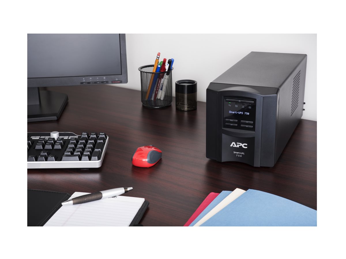 UPS APC Smart-UPS SMT750IC 750VA SmartConnect Preto - Imagem 6