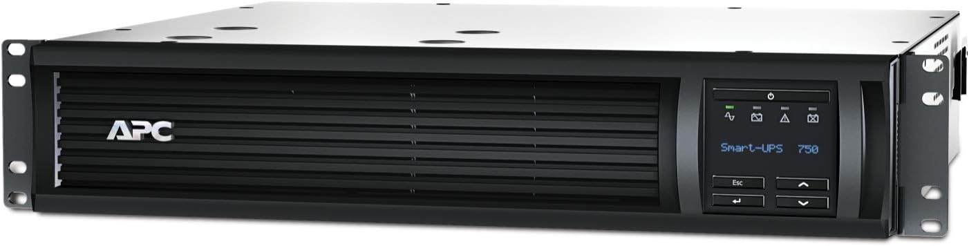UPS APC Smart-UPS 750VA LCD Rack 2U Preto