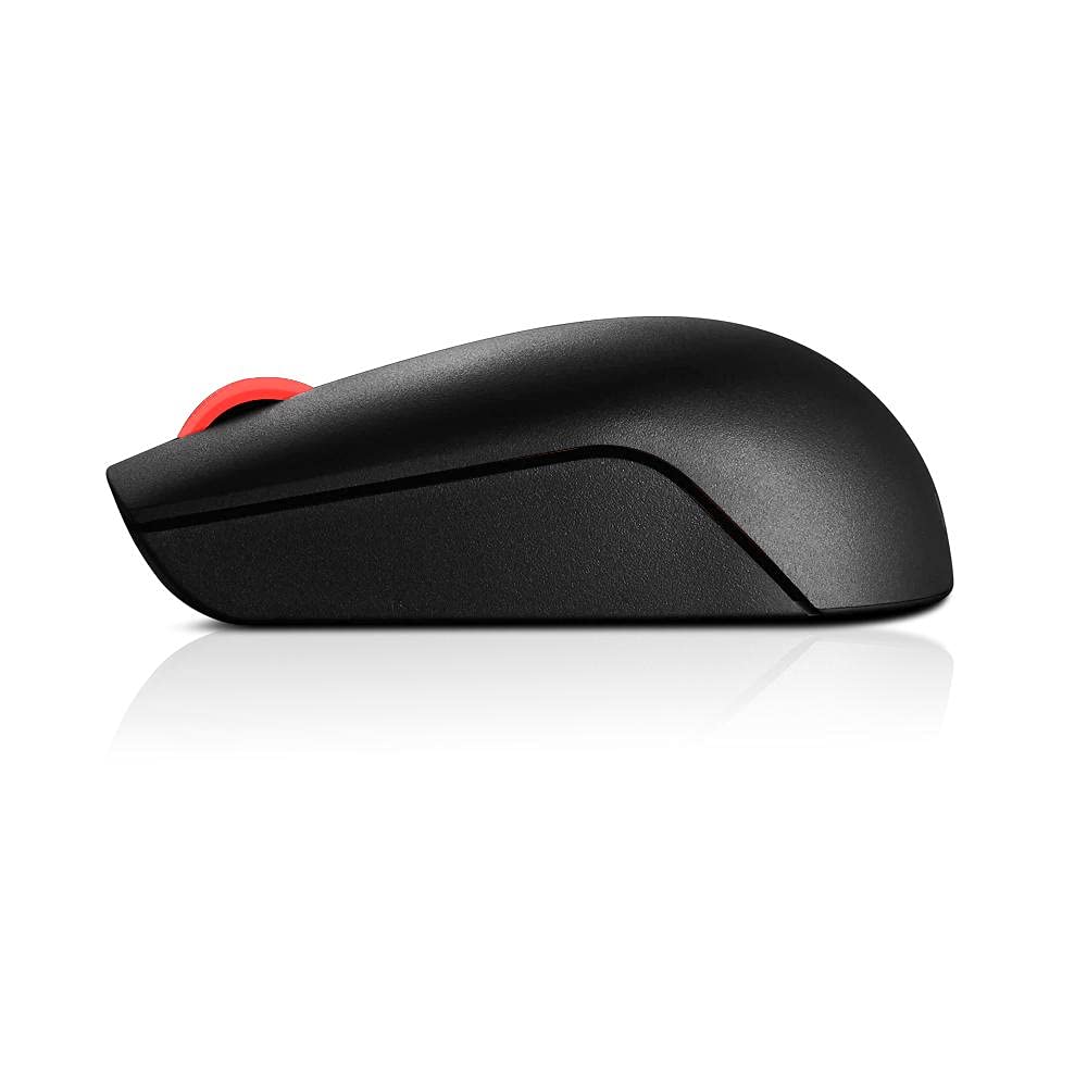 Rato Lenovo Essential Compact Ambidextro Sem Fios Preto
