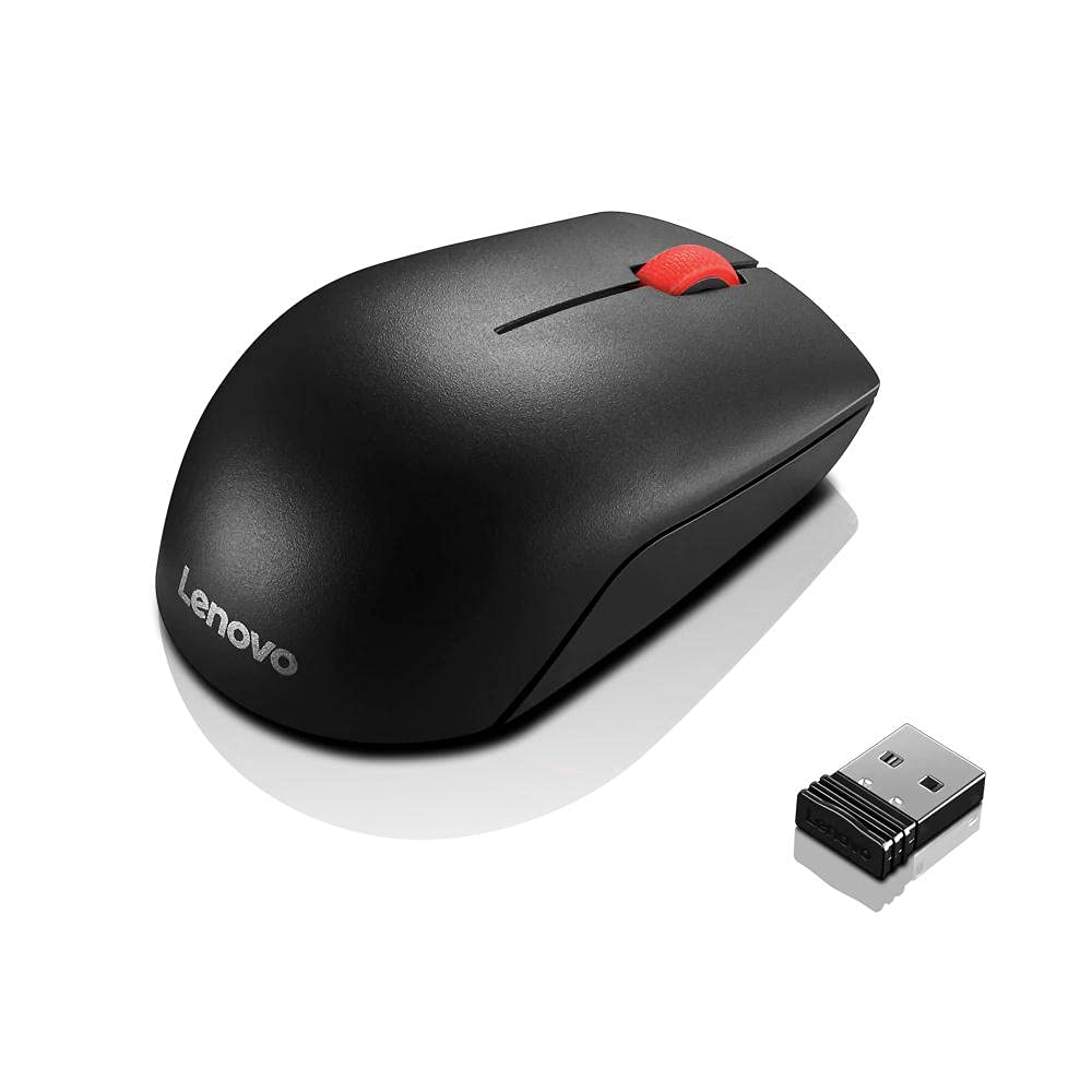 Rato Lenovo Essential Compact Ambidextro Sem Fios Preto - Imagem 4