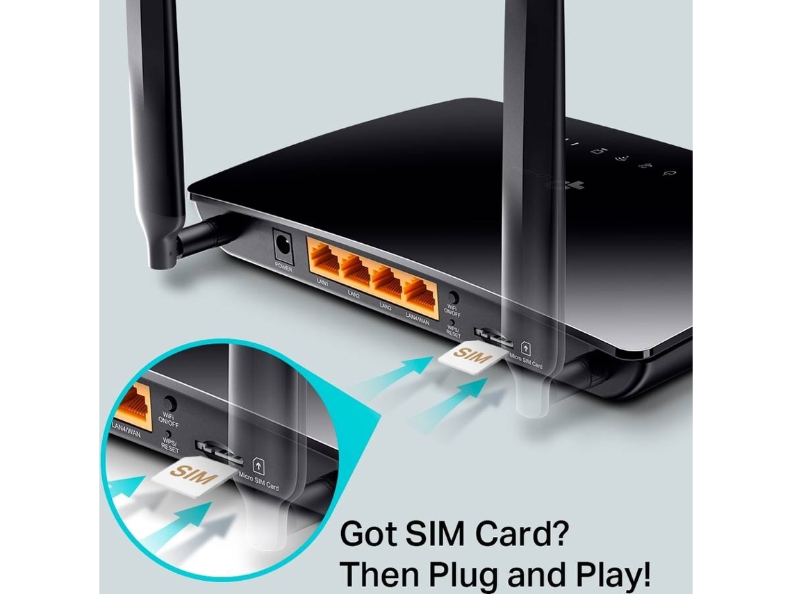 Rotador 4G TP-Link Archer MR200 Dual Band Wi-Fi 5 - Imagem 5