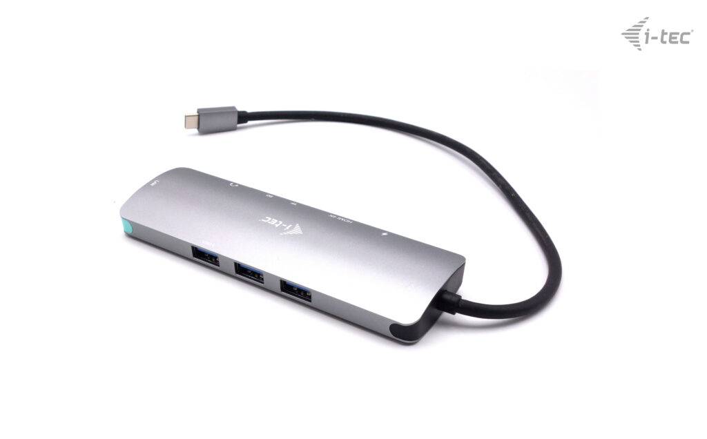 Docking Station i-Tec USB-C Nano Metal 4K HDMI LAN PD - Imagem 4