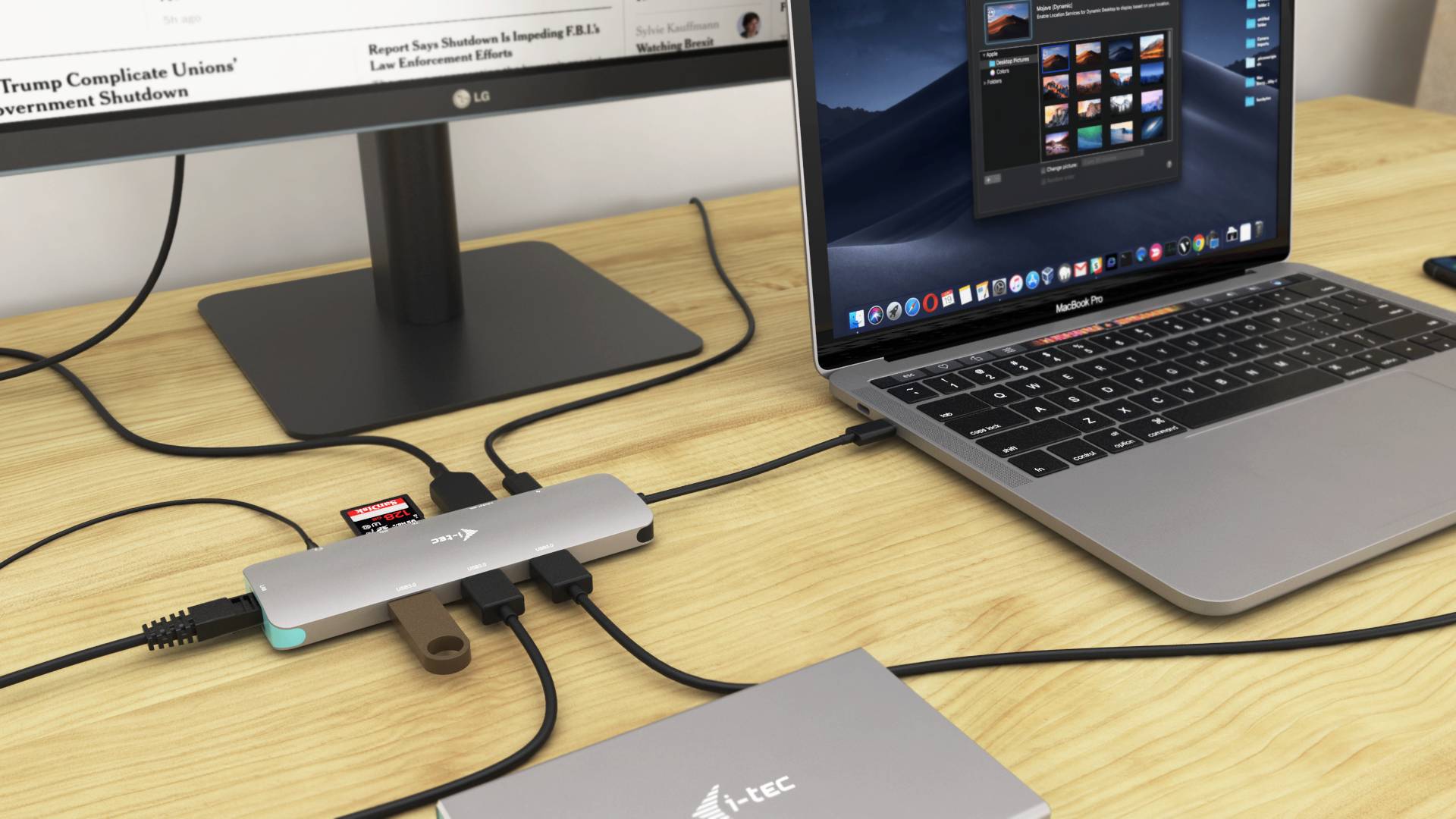 Docking Station i-Tec USB-C Nano Metal 4K HDMI LAN PD - Imagem 11