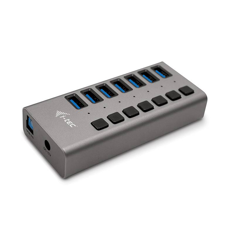 Hub USB Carregamento i-Tec 7 Portas USB 3.0 36W