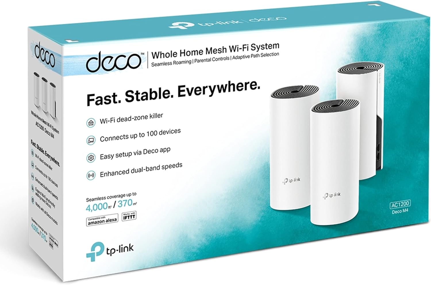 Sistema Wi-Fi Mesh TP-Link Deco M4 Pack 3 Dual Band - Imagem 5