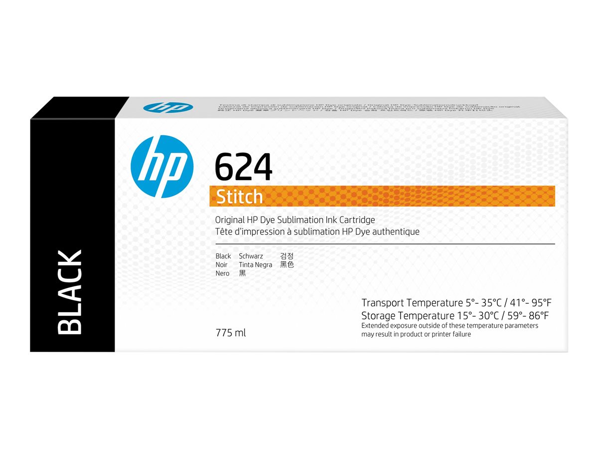 Tinteiro HP 624 Preto 775ml Original - Imagem 1
