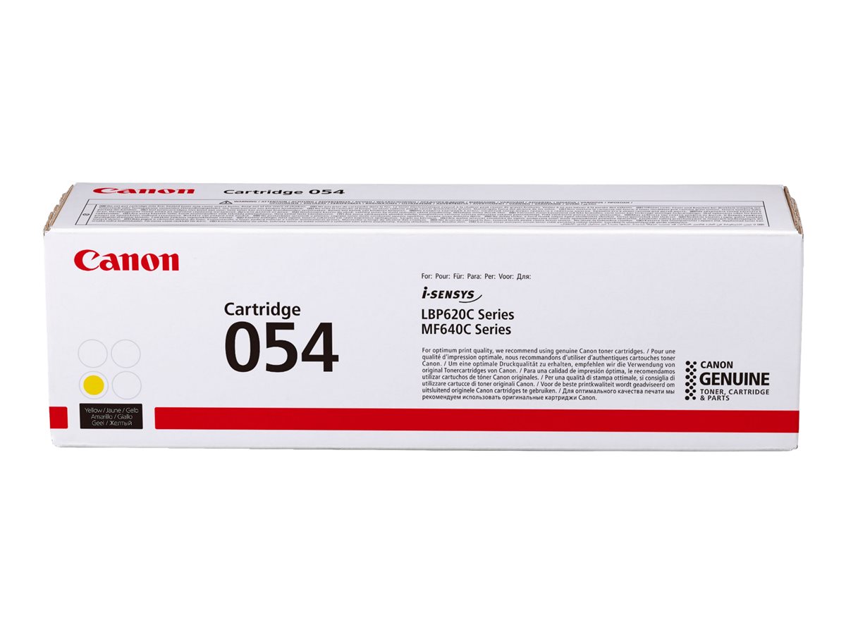 Cartucho Toner Canon 054 H Amarelo Alta Capacidade Original
