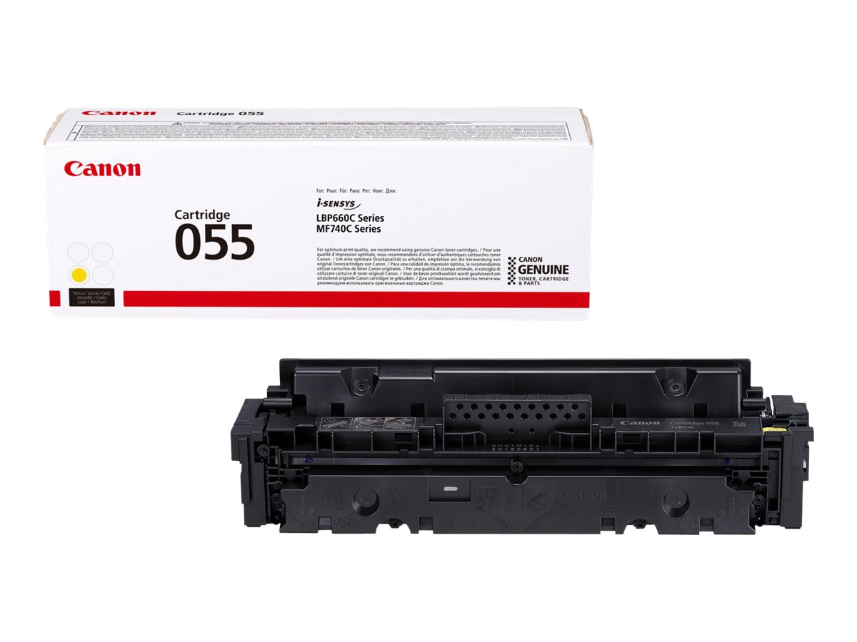 Toner Canon 055 Amarelo Original - Imagem 3