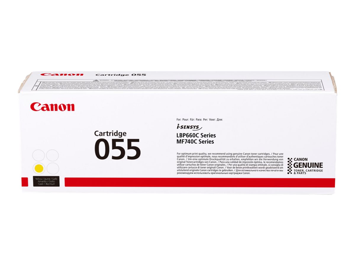 Toner Canon 055 Amarelo Original - Imagem 2