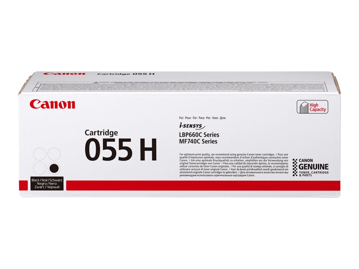 Cartucho de Toner Canon 055 H Preto Alta Capacidade Original