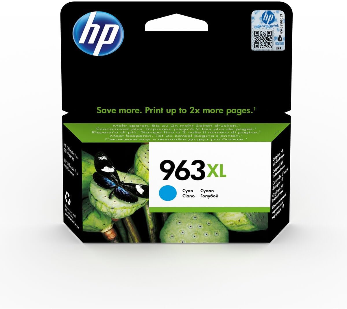 Tinteiro HP 963XL Cyan Alto Rendimento Original - Imagem 2