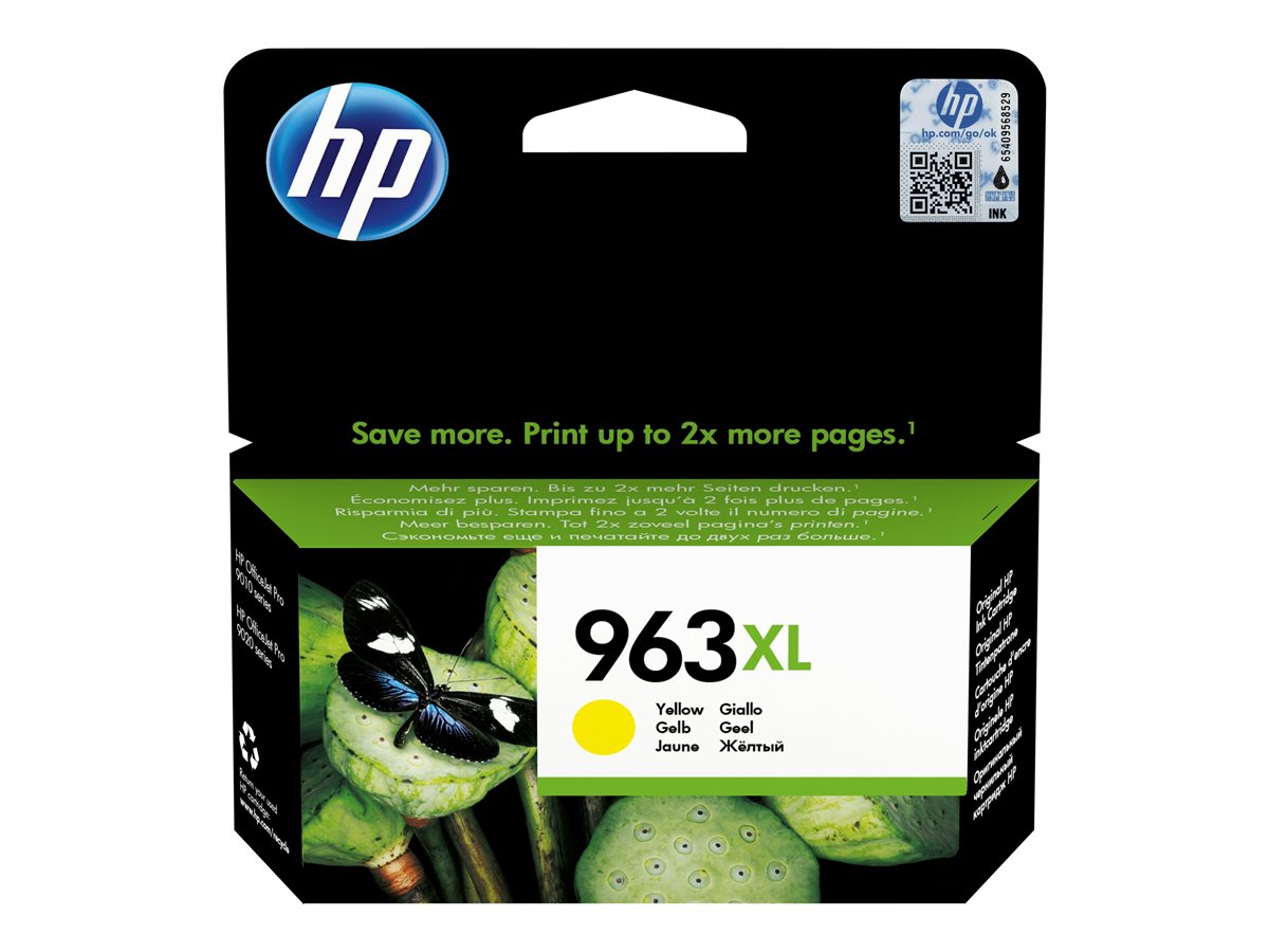 Tinteiro HP 963XL Amarelo Alto Rendimento Original - Imagem 1