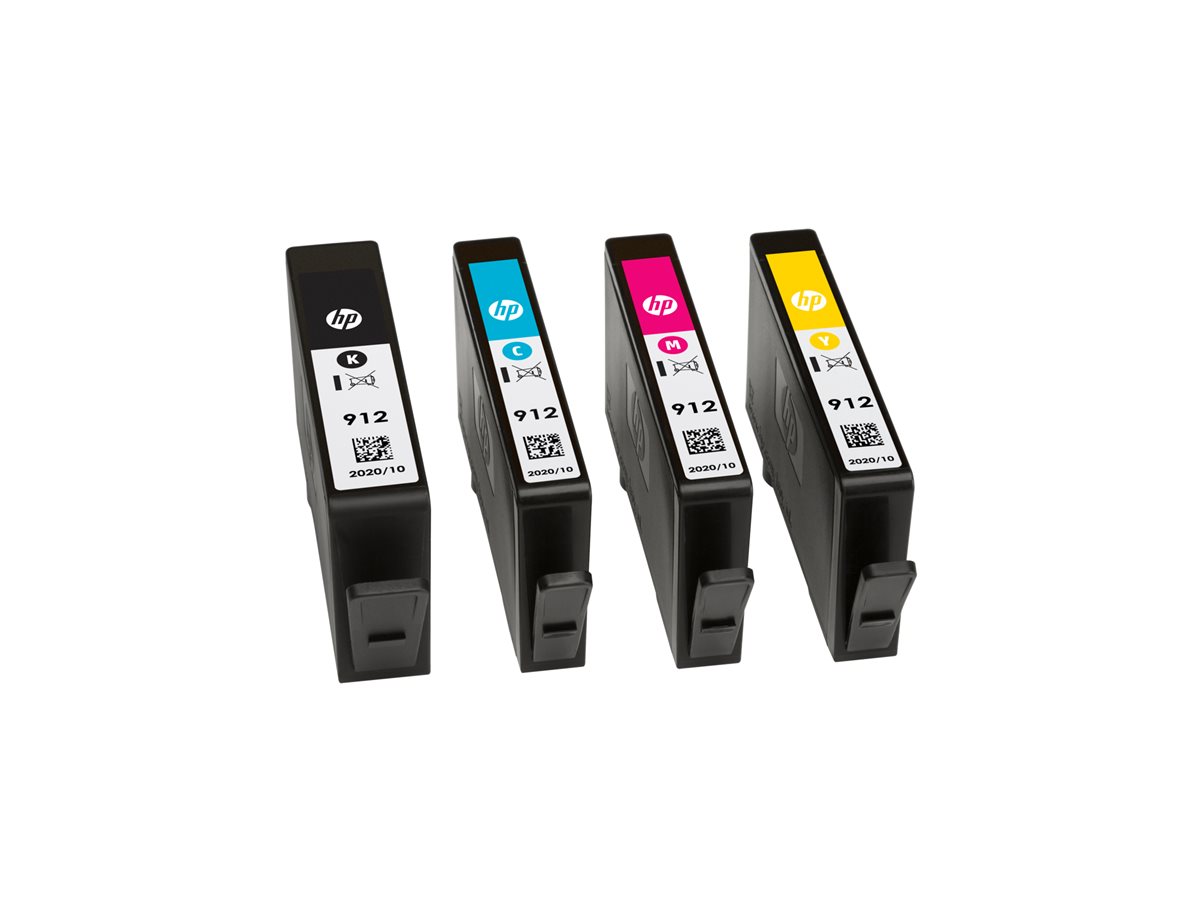 Tinteiro HP 912 Amarelo Original - Imagem 3