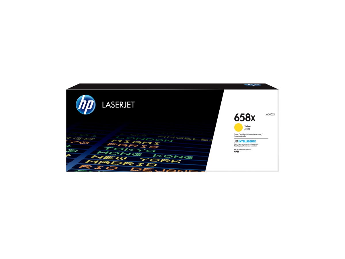 Toner HP 658X Amarelo Alta Capacidade Original - Imagem 2