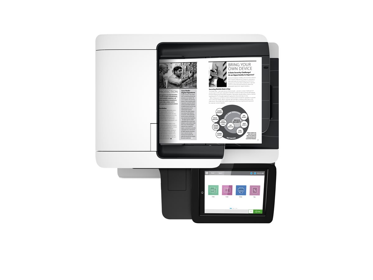 Impressora Multifunções HP LaserJet Enterprise M528dn Monocromática A4 Rede - Imagem 8